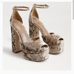 Sam Edelman Kori Platform Heel in Prosecco